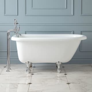 A thumbnail of the Signature Hardware 905221-53 White / Chrome Feet