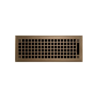 Brass Grille Vent Register for Floor Wall or Ceiling: IS 9.75 X 11.75; OS  12 X 14 (ZM-1912)