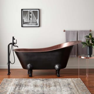 Signature Hardware 317436 Black McQuire 72