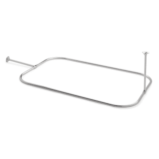 Signature Hardware 345590 Chrome 48 X 28 Rectangular Solid Brass