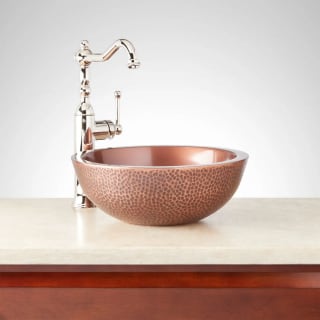 Single Bowl Copper Kitchen Sink Hammered Antique-Stock Clearance