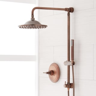 Signature Hardware 402861 Oil Rubbed Bronze Bostonian Shower System With 8 Rain Shower Head Hand Shower Rough In Included Faucet Com