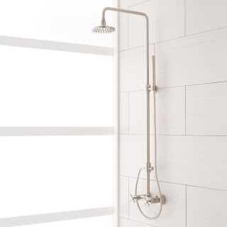 Exposed pipe shower 2025 system