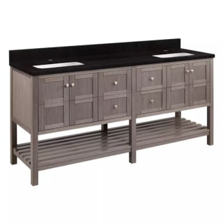 A thumbnail of the Signature Hardware 941132-1 Ash Gray / Absolute Black