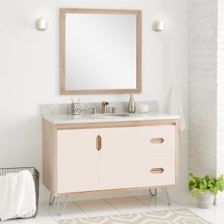 Signature Hardware 447305 Blush Whitewash Millie 48 Teak Wood