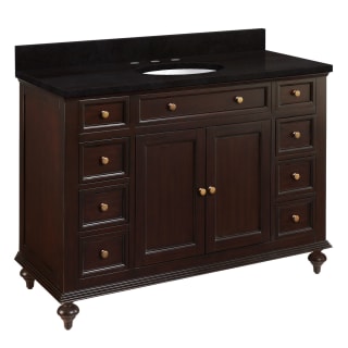A thumbnail of the Signature Hardware 953302-48-UM-8 Dark Espresso / Absolute Black
