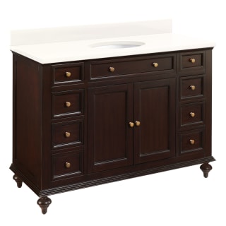 A thumbnail of the Signature Hardware 953302-48-UM-0 Dark Espresso / Arctic White