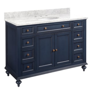 A thumbnail of the Signature Hardware 953301-48-UM-8 Vintage Navy Blue / Carrara