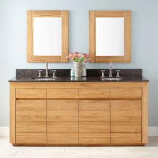 A thumbnail of the Signature Hardware 952919-UM-8 Natural Wood / Absolute Black