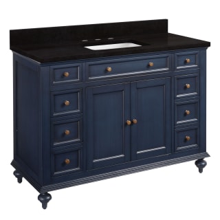 A thumbnail of the Signature Hardware 953301-48-RUMB-8 Navy Blue / Absolute Black