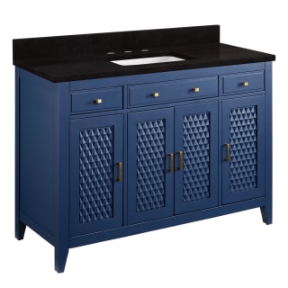 A thumbnail of the Signature Hardware 953339-48-RUMB-8 Bright Navy Blue / Absolute Black