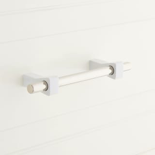 A thumbnail of the Signature Hardware 953010-3.75 White / Polished Nickel