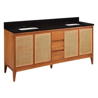 A thumbnail of the Signature Hardware 953674-72-RUMB-1 Teak / Absolute Black