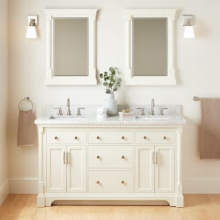 A thumbnail of the Signature Hardware 953832-60-RUMB-8 White / Carrara Marble