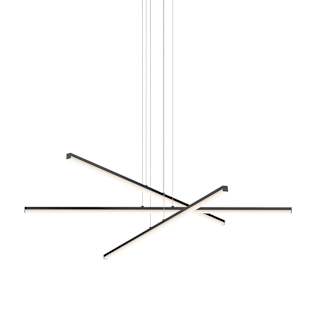 Sonneman 2763.16-J20 Bright Satin Aluminum Stix 40