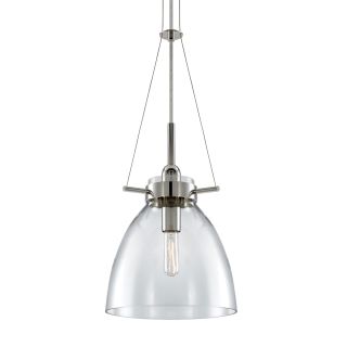 A thumbnail of the Sonneman 3294 Polished Nickel with Clear Glass Shade