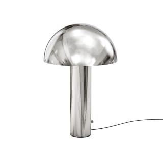 Chrome dome table lamp top