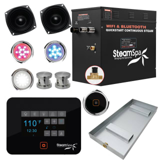 Black Series Bluetooth 12kW QuickStart Steam Bath Generator Package in Oil Rubbed Bronze Black Series Bluetooth 12kW QuickStart Steam Bath Generator Package in Oil Rubbed Bronze