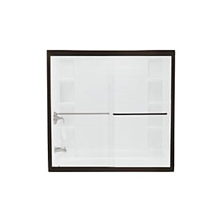 Sterling 5405 59dr G69 Deep Bronze With Lake Mist Glass Pattern