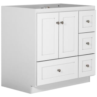 A thumbnail of the Strasser Shaker-36-4-Vanity-Right Satin White