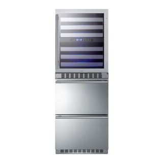 Summit Wine Coolers Beverage Appliances SWCDRF24