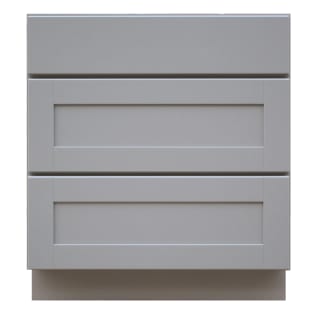 Sunny Wood Gsb30d A Dove Gray Grayson 30 Wide Drawer Base Cabinet