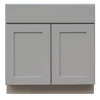 Elegant Dove - Double Door Base Cabinet