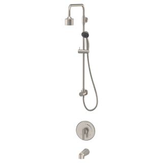 Symmons 3502 Cyl B Stn Ex 1 5 Trm Satin Nickel Dia Pressure Balanced Shower System With Shower Head Shower Arm Slide Bar Hose And Valve Trim Faucetdirect Com