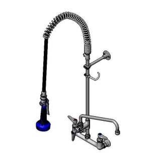T And S Brass B 0133 12acb8st Chrome 1 48 Gpm Wall Mounted Food