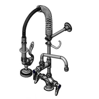 T And S Brass Mpz 2dln 08 Crf Chrome 1 42 Gpm Deck Mounted Single