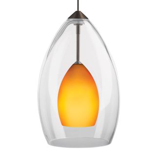 A thumbnail of the Tech Lighting 700MPFIRCM Amber with Antique Bronze finish