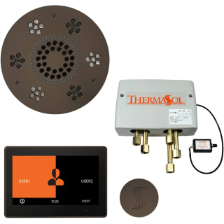 Thermasol Twp10ur Orb Oil Rubbed Bronze Thermatouch Steam Shower Kit Includes 10 Control Panel Round Light And Sound Shower Head Round Steam Head And Digital Shower Valve Faucet Com
