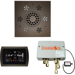 Thermasol Wspsus An Antique Nickel Signatouch Steam Shower Kit Includes Control Panel Square Light And Sound Shower Head And Digital Shower Valve Faucet Com