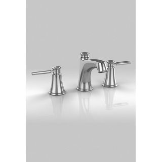 Toto Tl211dd Cp Polished Chrome Keane Widespread Bathroom Faucet