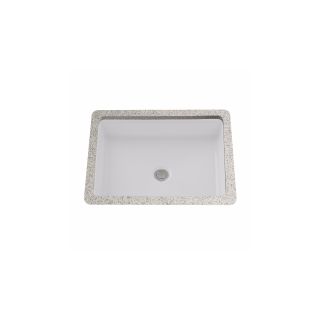 TOTO Atherton 17 in. Rectangular Undermount Bathroom Sink in Cotton White TOTO Atherton 17 in. Rectangular Undermount Bathroom Sink in Cotton White