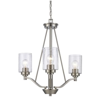 A thumbnail of the Trans Globe Lighting 80525-3 Brushed Nickel