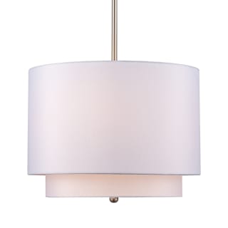 A thumbnail of the Trans Globe Lighting PND-801 Brushed Nickel / Ivory