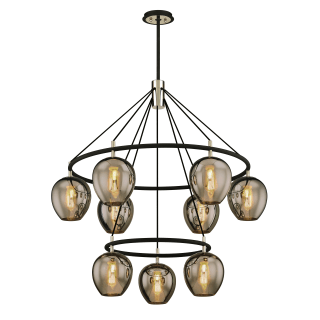 A thumbnail of the Troy Lighting F6219 Carbide Black / Polished Nickel