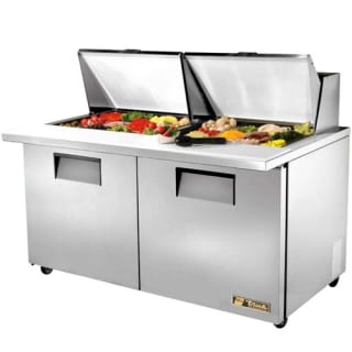 True 60 Mega Top Sandwich Salad Prep Table Tssu 60 24m B St