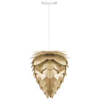 A thumbnail of the UMAGE 2096 Conia Mini Hanging Brushed Brass with White Base