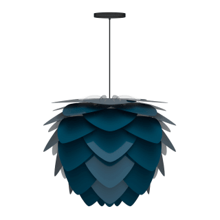 A thumbnail of the UMAGE 2133 Aluvia Hardwired Pendant Petrol with Black Cord