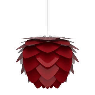 A thumbnail of the UMAGE 2135 Aluvia Mini Plug-In Pendant Ruby with White Cord