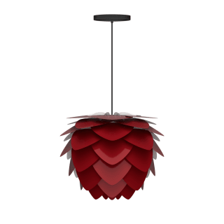 A thumbnail of the UMAGE 2136 Aluvia Mini Hardwired Pendant Ruby with Black Cord