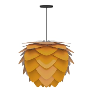 A thumbnail of the UMAGE 2137 Aluvia Hardwired Pendant Saffron with Black Cord