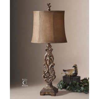 A thumbnail of the Uttermost 29156-1 Antique Light Brown / Aged Ivory Glaze / Wood Grain