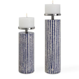 A thumbnail of the Uttermost 17999 Polished Nickel / Ivory / Cobalt