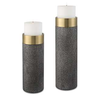 A thumbnail of the Uttermost 18061 Antique Brushed Brass / Gray