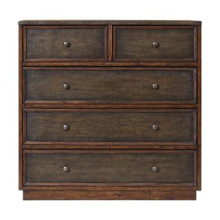 Uttermost 25935 Walnut Stain Clive 34 Inch Wide Five Drawer Wood