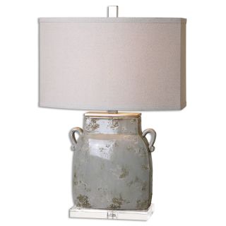 A thumbnail of the Uttermost 26613-1 Ivory-Gray Glaze