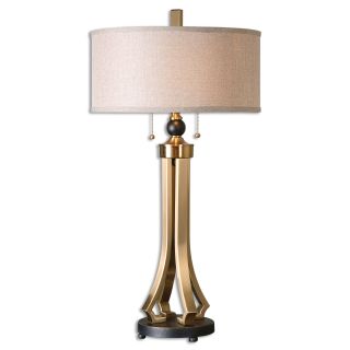 A thumbnail of the Uttermost 26631-1 Brushed Brass with Oil Rubbed Bronze